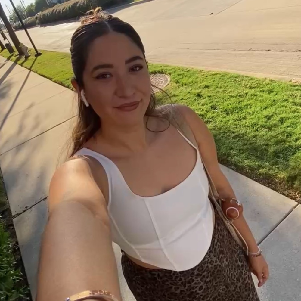 Stylish White Camisole Top